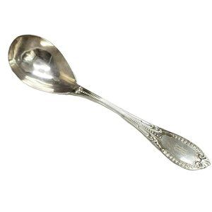 Sterling Silver Berry Spoon William Gale & Son Italian 1860 Monogram CR53